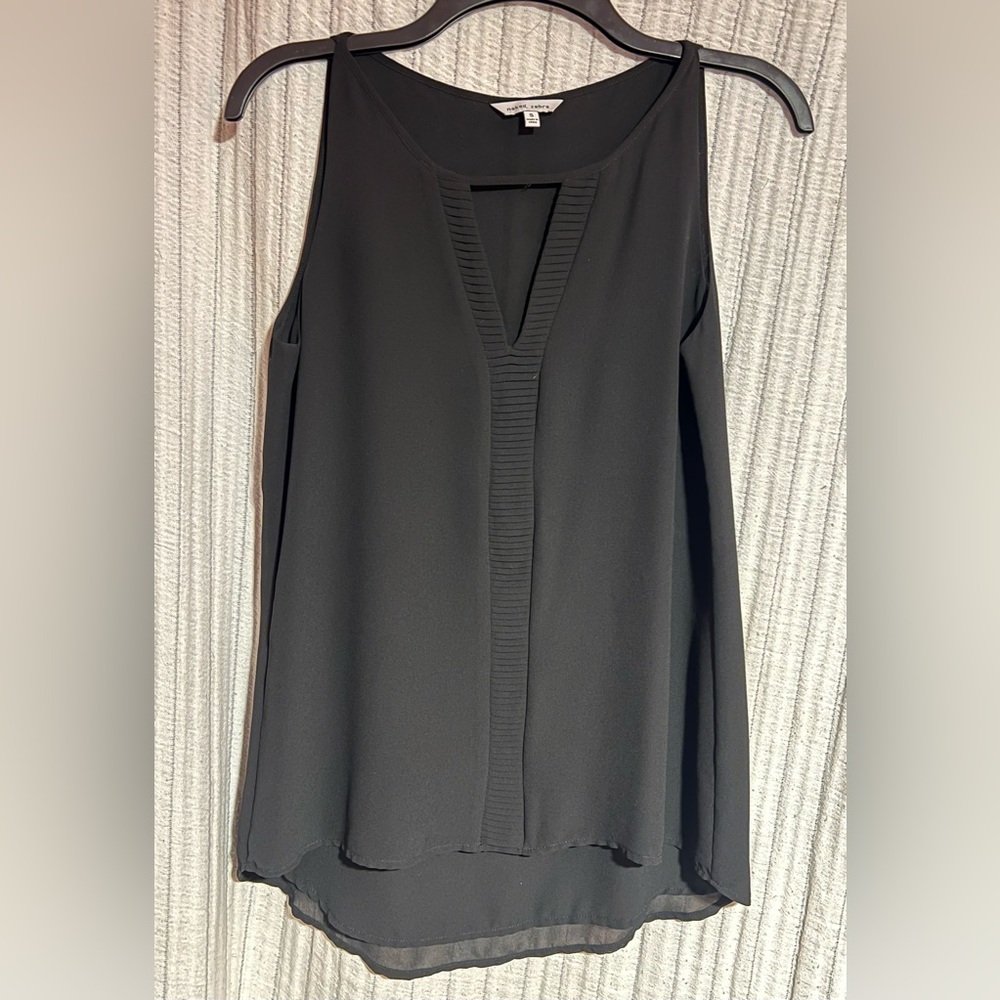 Naked Zebra Classic Black Sleeveless Top